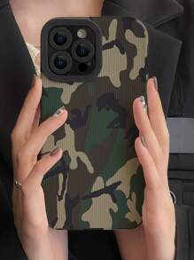 苹果迷彩印花手机壳适用于 iPhone 11、iPhone 13、iPhone 14 Pro Max - 彩色 - 查看 2