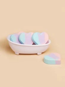 SlowSunday 冰淇淋味心形汽泡彈-100g - 彩色 - 查看 3