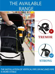 1pc Baby Stroller Water Bottle Holder