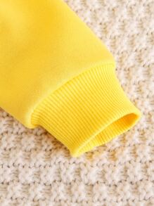 Baby Boy Cartoon Graphic Sweatshirt & Joggers - Multicolor - View 8