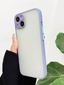 Contrast Frame Case Compatible With iPhone - Lilac Purple - View 3