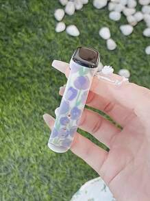 1 dây đeo đồng hồ họa tiết hoa tương thích với đồng hồ Valentine - Nhiều màu - Xem 3