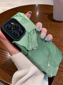 Apple Green Marble Pattern Phone Case Compatible With IPhone 11,IPhone 14 Pro Max,IPhone 13