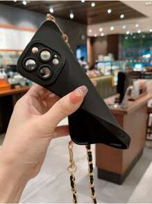 素色手機殼附帶繩子 - 彩色 - 查看 4