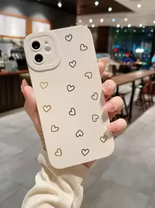 Funda para móvil con patrón de corazón - Multicolor - Ver 2