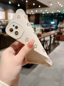Funda para móvil con patrón de corazón - Multicolor - Ver 3