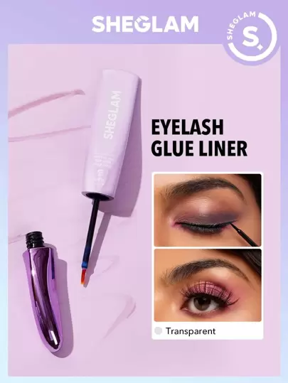 SHEGLAMAllEyesOnYouEyelashGlueLiner-TransparentColor - Popular on SHEIN