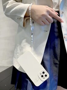 Heart Pattern Phone Case With Lanyard Compatible With iPhone15/15Plus/15Pro/15Promax - Multicolor - View 3