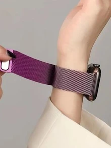 Dây đeo đồng hồ thông minh từ tính Ombre tương thích với Apple Watch - Nhiều màu - Xem 3