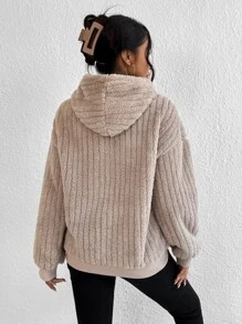 SHEIN Essnce Damskie Bluzy Ściągacz Prosty Casual