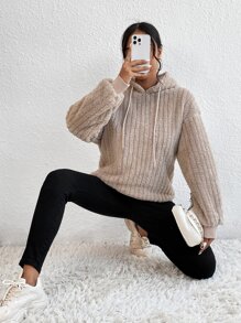 SHEIN Essnce Damskie Bluzy Ściągacz Prosty Casual