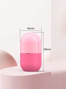 قالب مكعبات الثلج بلونين عشوائيين وقالب ثلج صغير من السيليكون ومكعب ثلج للوجه متعدد الوظائف وقالب وجه ثلج لبشرة مشرقة