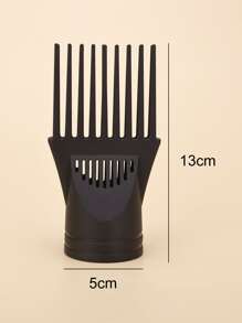 1 Với Lược Gió Vòi Salon Tóc Nhà Salon Tạo Kiểu Gió Bao Rời Vòi Gió Nylon Với Lược Gió bao - màu đen - Xem 5