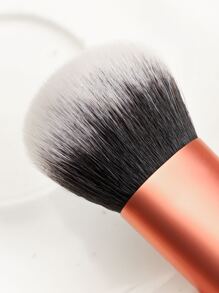 Foundation Brush, 1pc Minimalist Portable Multifunctional Makeup Brush For Cream, Powder & Liquid,Brush Set,Makeup Brush Kit,Make Up Brush Set,Make Up Set Complete,Makeup Brush Set,Complete Makeup Kit,Brush Kit,Brushes Makeup Set,Makeup Gift Set,Set - Coral Orange - View 4