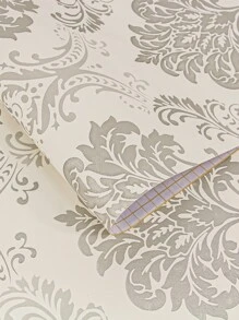 1pc Royal Floral Pattern Wall Sticker, Nordic Style PVC Waterproof Wall Paper For Home Decor,Renovation Stickers Peel Wall Panels,Wall Paper, Wallpapers,Spring Decoration Items Refresh Your Home,Rama Decoration Stickers - Multicolor - View 1