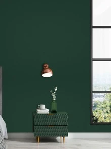 1 张 39.3 * 15.75 英寸防水墙纸，复古深绿色自粘式卷式家居壁画，翻新贴纸可撕墙板，墙纸，壁纸，春季装饰品让您的家焕然一新，拉玛装饰贴纸礼物生日毕业 - 綠色 - 查看 5