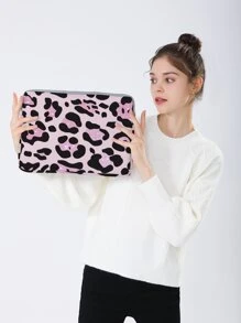 Leopard Print Laptop Bag