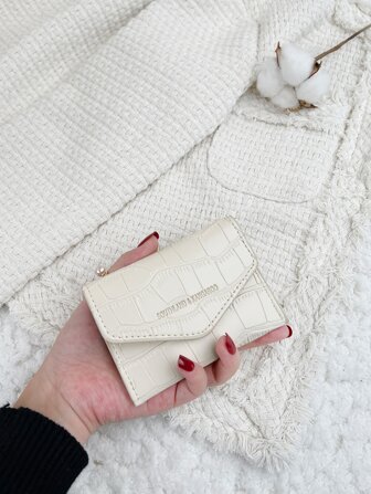 SOUTHLAND&KANGAROO Crocodile Embossed Coin Purse Slim Lightweight Portable Cash Money ID Card Card Coin Pocket For Birthday Gift Anniversary On Valentine Day Couple Female Lady Girls Teenagers For College Student School Student Lightweight Portable Card ID Card White-Collar Workers For Female For Holiday For Anniversary For Birthday Gift Gift Bag Present School Supplies Teacher Gifts Back To School Card Holder Wallet Business Card Holder Credit Card Holder Women For Women Mini Wallet Card Wallet