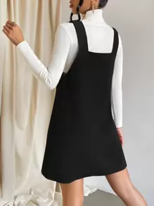 SHEIN Essnce Trägerkleid mit ohne Pullover