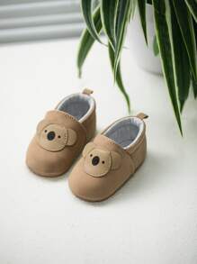 Infant Koala Decor Slip-On Shoes - Brown - View 1