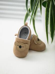 Infant Koala Decor Slip-On Shoes - Brown - View 3