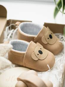 Infant Koala Decor Slip-On Shoes - Brown - View 5