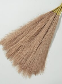 2入組人造蒲葦大號高大蓬鬆人造假花波西米亞風裝飾蘆葦花瓶填料農舍家庭婚禮裝飾 - 咖啡棕 - 查看 5