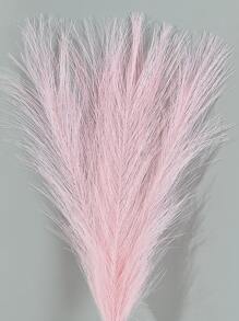 2入組/包人造蒲葦草大號高大蓬鬆人造假花波西米亞風裝飾蘆葦花瓶填料農舍家庭婚禮裝飾 - 粉色 - 查看 4