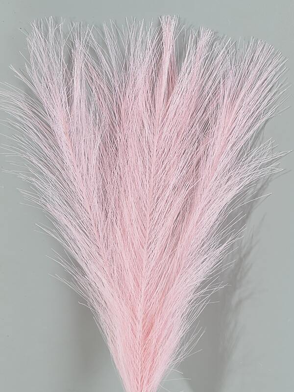 2pcs/pack Faux Pampas Grass Large Tall Fluffy Artificial Fake Flower