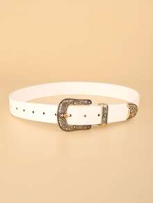 Cinturón con diseño de estrella - Blanco - Ver 2