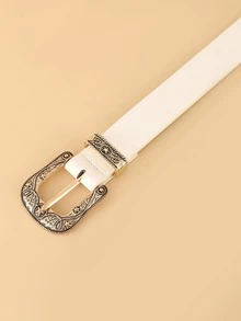 Cinturón con diseño de estrella - Blanco - Ver 3