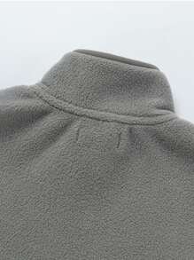 Tween Boys' Casual Comfortable Sleeveless Zipper Jackets - Grey - View 3