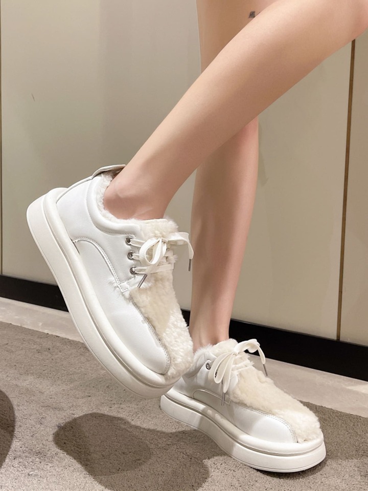 Shoes with fluffy front deals