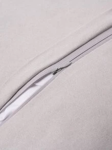 1pc Long Pile Polyester Pillowcase - Multicolor - View 6