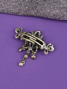 蟹爪发夹（图片略有色差）花朵发夹 冬季发饰 优雅蟹爪夹 - 彩色 - 查看 3