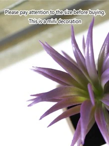 1入組人造盆栽植物 - 紫色 - 查看 7