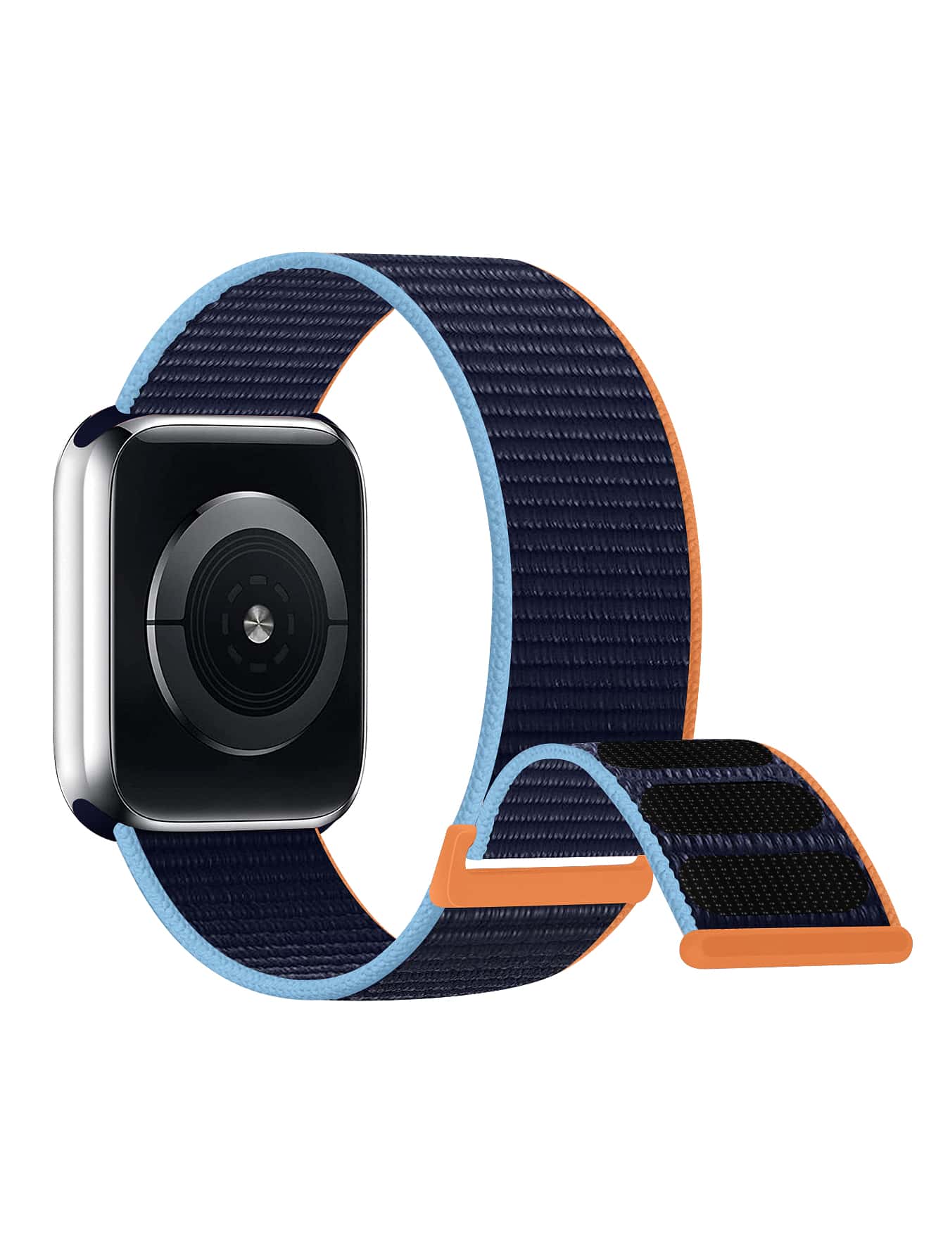 2-Loops Adjustable Band Strap - Navy Blue - View 1