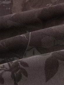 SHEIN ICON Váy Grunge In hoa Ren Mộc nhĩ Lưới - Nhiều màu - Xem 3