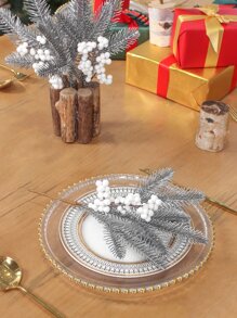 1 件人造植物、桌面装饰、餐桌摆饰、人造花、塑料花 - 彩色 - 查看 2