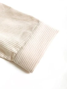 Manfinity 男士寬鬆格紋印花下垂肩襯衫,無帽款 - 彩色 - 查看 3