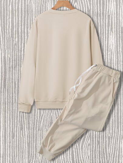 Homme Pantalon de survêtement & Sweat-shirt lettre et dessin animé
