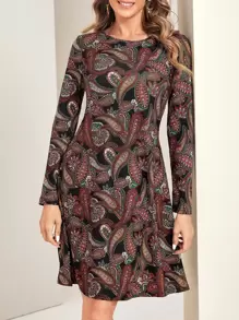 EMERY ROSE Đầm Paisley Boho - Nhiều màu - Xem 1