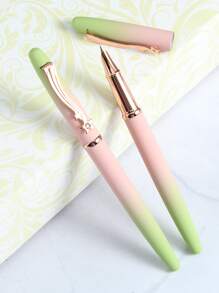 1入組漸變色星形裝飾鋼筆 - 彩色 - 查看 1