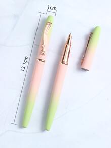 1入組漸變色星形裝飾鋼筆 - 彩色 - 查看 3