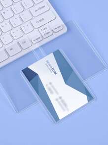 5 piezas Clip de tarjeta transparente - transparente - Ver 4