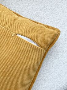 1 cái vỏ gối bằng vải nhung chắp vá hoặc vỏ gối thắt lưng - Màu vàng - Xem 5