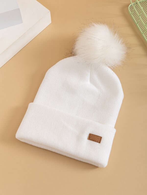 قطعة واحدة للنساء قبعة بيسبول مع جلد مرقع , أسلوب أساسي , الموضة , شخصية لافتة أغطية رأس