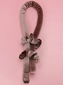 1 pieza Rulos & 2 piezas Coletero - Marrón - Ver 2