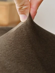 1 Set Home Decoration Lounge Massage Chair Cover And High Elasticity Sofa Cover For Full Coverage - Coffee Brown - View 4