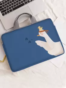 Bolso para ordenador con dibujos animados ganso - Multicolor - Ver 1